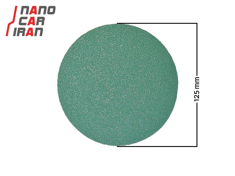 سنباده سایز 125 میلی متری (5 اینچ) ولکر درجه زبری P60 Volker 125mm Sanding Disc P60 Grit